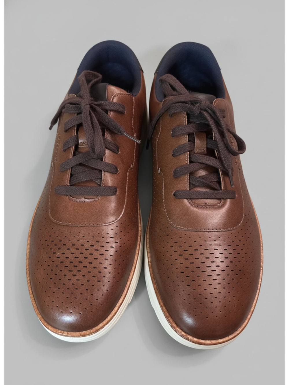 Dockers Men's Brown Leather Casual Loafers Size 11.5